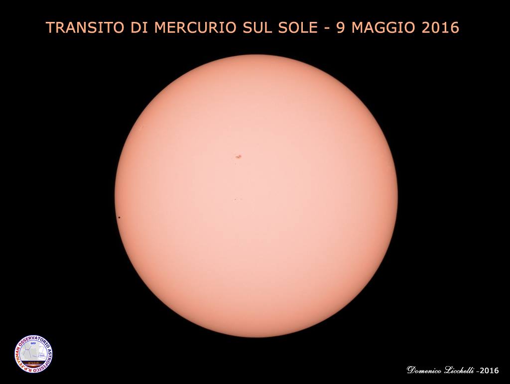 Fase iniziale dell'eclisse